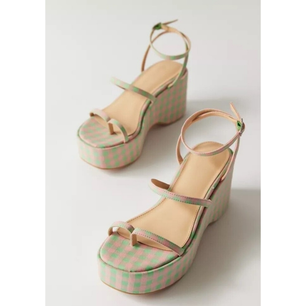 Urban Outfitters Nora Strappy Wedge Sandal - Picture 2 of 7